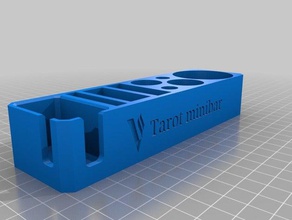 vaporesso tarot mini bar kaplar sigara vape stand 3d print model - Mito3D