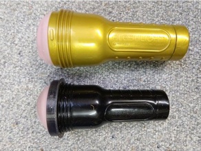 adapter fleshlight go launch adaptor flesh light ring 3d print model - Mito3D