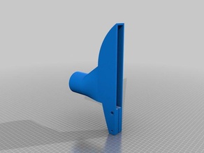 Tischkreissäge Krone guard 63mm Staubabsaugung tools workshop 3d print model - Mito3D