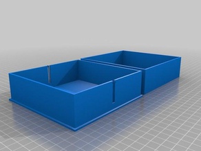 meine angepasste parametrische Karte box 12012035 Spiele 3d print model - Mito3D