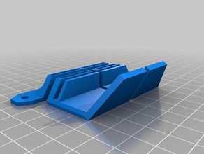 i3-Gehäuse, Türgriff-set Schlitz-kein Kleber 3d Drucker Zubehör 3d print model - Mito3D