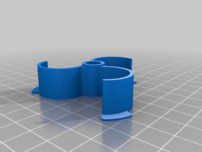 my customized springy spool hub 3d printer accessories 3d print model - Mito3D