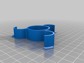 il mio personalizzato elastica spool hub efik 3d rosso na 32 la stampante accessori 3d print model - Mito3D