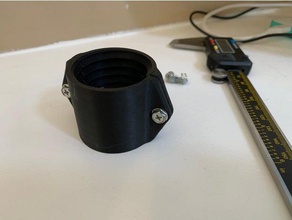 40mm Schlauch-Reparatur-Kragen Haushalt Vakuum 3d print model - Mito3D