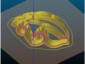 testa di cavallo cookie cutter famiglia materiali consumo ginger snaps 3d print model - Mito3D