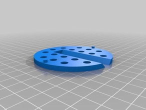 bandsaw insert plate 2 tools customized 3d print model - Mito3D
