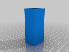 power switch square 3d printing 3d print model - Mito3D