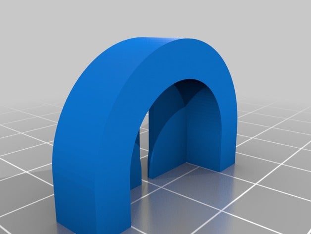 jeep cherokee xj boottailgate clip-fix automotive 3D print model - Mito3D