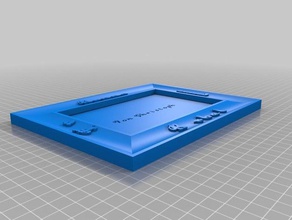 il mio personalizzato coperta cornice --3 arredamento 3d print model - Mito3D