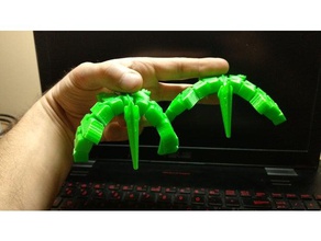 flexy pterodactyl 3d baskı mafsallı 3d print model - Mito3D