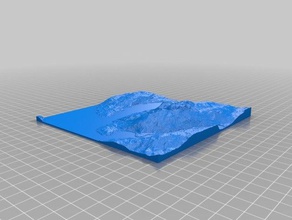 narvik norway 3d map other fjord norge mountains northern europe 3d print model - Mito3D