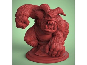 yeti toys games anycubic photon dnd miniature monster tabletop 3d print model - Mito3D