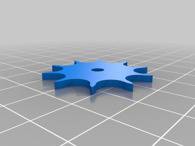 my customized sprocket generator v2 openscad parts 3D print model - Mito3D