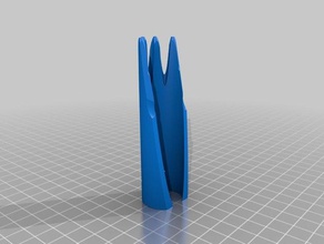 doigt de la fourche 3d l'impression 3d print model - Mito3D