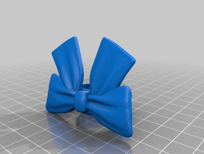 christmas ribbon napkin ring 3d printing 3d print model - Mito3D