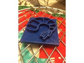 camarón de la estampilla los hogares suministros cookie cupones 3d print model - Mito3D