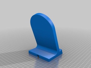 intel wireless charger stand mobile phone smartphone 3d print model - Mito3D