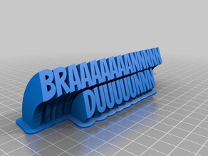 brandon office personalizado 3d print model - Mito3D