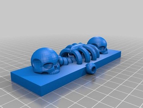 buggyscrazys scull 3d printing 3d print model - Mito3D