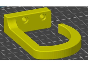 cable hanger organization holder management wire 3d print model - Mito3D