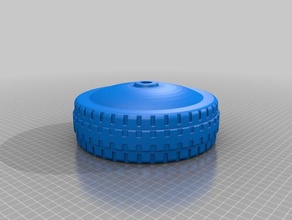 little tikes wagon wheel replacement other 3d print model - Mito3D