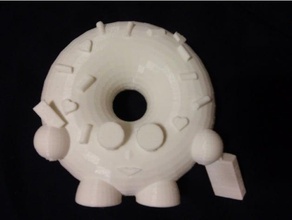 travel donut toys games shopkin shopkins 3d print model - Mito3D
