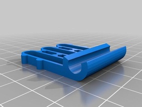 Socke clips Wäscheständer-6mm rod dia - Ersatz Teile angepasst 3d print model - Mito3D