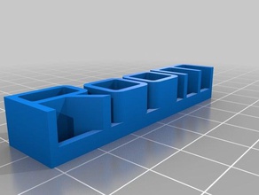 il mio 3d personalizzati targhetta 2 sculture 3d print model - Mito3D