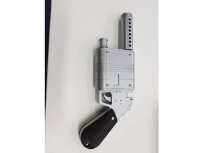 rey blaster triggerelectronics remix parts props 3d print model - Mito3D