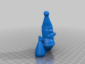 il mio personalizzata di babbo natale sculture 3d print model - Mito3D
