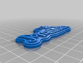 jonathsan xmas Geschenk-tag Zeichen logos angepasst 3d print model - Mito3D