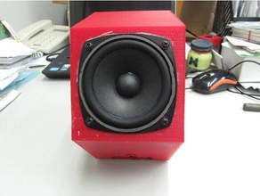 hexágono sem fio bluetooth alto-falante áudio 3d print model - Mito3D