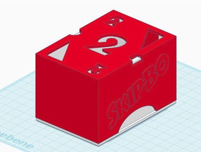 skip bo box games cardbox card holder remix 3d print model - Mito3D