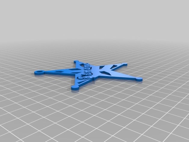 my customized name christmas star simone decor 3D print model - Mito3D