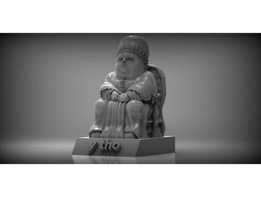 tho models bust emperor figure funny gift meme miniature statue tabletop ytho 3d print model - Mito3D