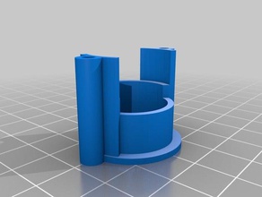 remix re-saisissable serrure à cylindre de ressorts compression bricolage 3d print model - Mito3D