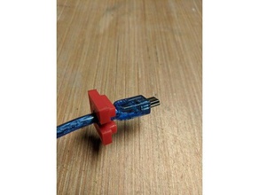 collar de conector usb cr-10 3 d la impresora partes creality tarjeta sd cable 3d print model - Mito3D