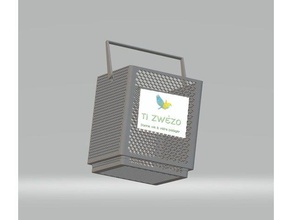 mesh-Eimer sport im freien Korb Kompost bin LENKER 3d print model - Mito3D
