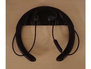 casque stand bose quietcontrol 30 3 d de l'imprimante accessoires 3dprintable des bouchons d'oreilles calme contrôle 3d print model - Mito3D
