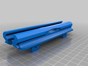 nerf rail mount oled electronics box other 3d print model - Mito3D