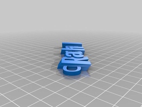 rachel keyring organization customized 3d print model - Mito3D