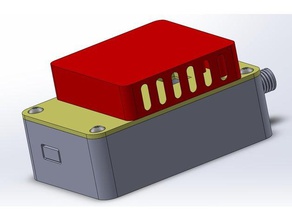 einfachen Fall sparkfun pro rf lora - Elektronik lorawan 3d print model - Mito3D