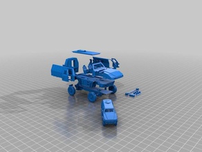 iveco oso piezas 4x4 3d impresión 3d print model - Mito3D