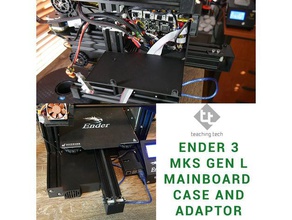 ender 3 mks gen adaptador caso de montagem 3d a impressora partes 3d print model - Mito3D