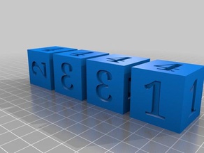 sudoku dés puzzles 3d print model - Mito3D