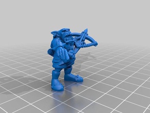 orc besta sargento mod criaturas 3d print model - Mito3D