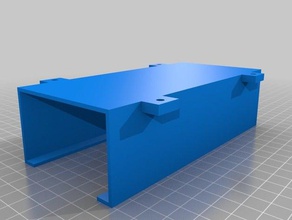 lg 850650 computer monitor power supply under table mount bracket 3d print model - Mito3D