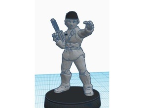 impériale, officier de la marine star wars légion d'échelle modèles starwars 3d print model - Mito3D
