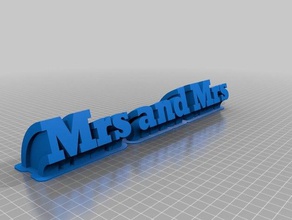 Bayan ofis özelleştirilmiş 3d print model - Mito3D