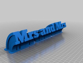 Frau office angepasst 3d print model - Mito3D